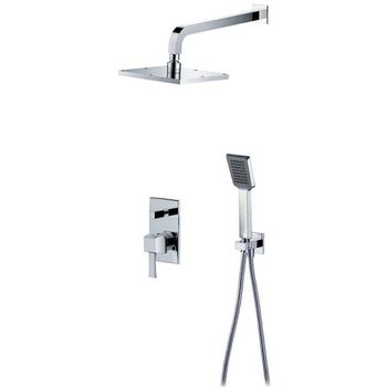 Душевая система Caprigo Diamante 50-215-crm Хром — фото 1, Встраиваемые душевые комплекты