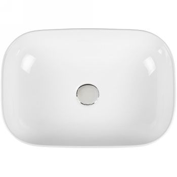 Раковина-чаша Bond 45 S54-450 Белая глянцевая — фото 2, Раковины накладные