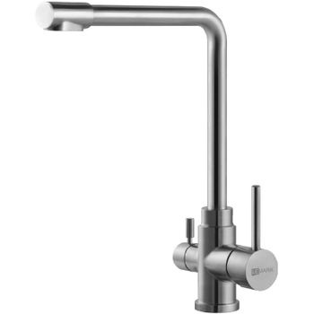 Смеситель для кухни Lemark Expert LM5060S Нержавеющая сталь — фото 1, Смесители для кухни