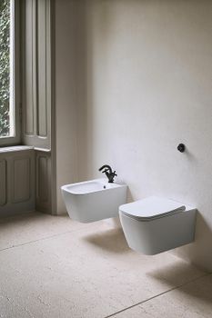 Биде GSI Nubes 9665111 подвесное Белое — фото 4, Биде подвесные