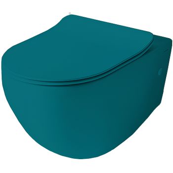 Унитаз Artceram File 2.0 FLV004 43 00 подвесной Green foresta без сиденья — фото 1, Подвесные унитазы