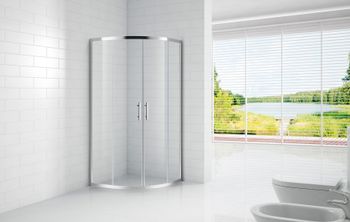 Душевой уголок CEZARES ECO-O-R-2-90-C-Cr — фото 1, Душевые уголки