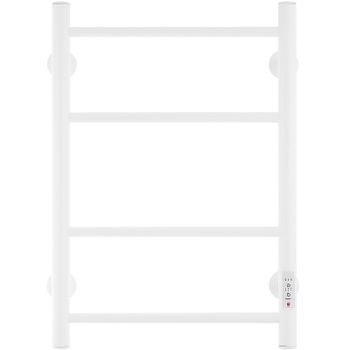 Электрический полотенцесушитель Energy Round 600x400 EETR0ROUND604R903M Белый матовый — фото 1, Электрические полотенцесушители