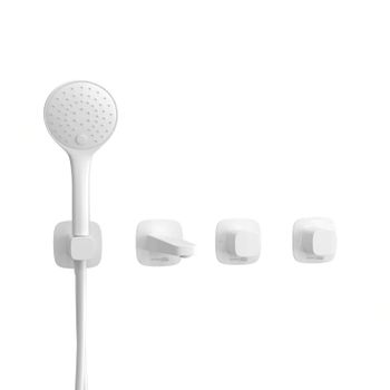 Товар: A9551.266.316.328.156.155 Встраиваемый комплект для ванны с лейкой и изливом - фото 5 A9551.266.316.328.156.155 Встраиваемый комплект для ванны с лейкой и изливом — фото 5, Смеситель для ванны