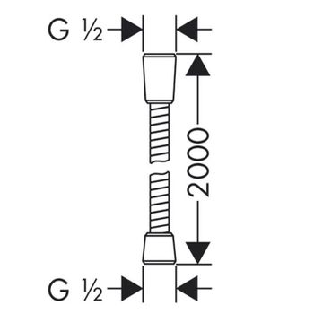 Душевой шланг Lemark LE8024S-Black Черный — фото 2, Душевые шланги