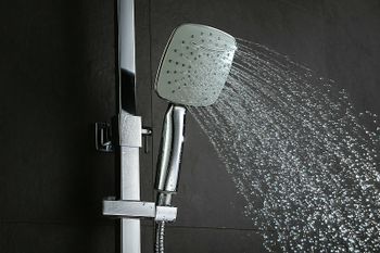 Душевая система Lemark Tropic LM7005C Хром — фото 2, Душевые стойки