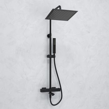 A299.162.218.BM Thermo Душевой комплект с термостатическим смесителем — фото 1, Душевые стойки