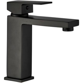 Смеситель для раковины ALMAes Fango TVZ-0934 Черный матовый — фото 1, Смесители для раковины