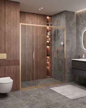 Душевая дверь CEZARES MOLVENO-BF-2-170-C-BORO-IV — фото 2, Душевые двери в нишу