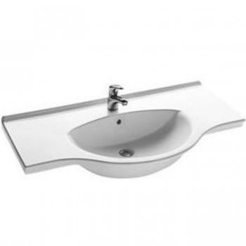 Раковина Hatria Sophie 105 YU90 Белая — фото 1, Раковины подвесные