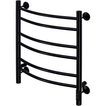 Электрический полотенцесушитель Comfysan Noumi EC-6 60x50 013714 Черный матовый — фото 1, Электрические полотенцесушители
