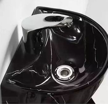 Писсуар CeramaLux X573B-P подвесной Черный глянцевый — фото 3, Писсуары