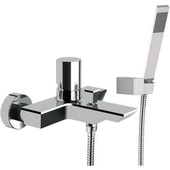 Смеситель для ванны Remer Edge EG502 Хром — фото 1, Смеситель для ванны