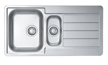 Мойка для кухни LINE 10 NAT-90 980X500 в компл. с сифоном 1130555, — фото 1, Кухонные мойки