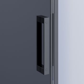 Душевой уголок Ambassador Benefit 130x110 19022202HBB-110HBB профиль Черный стекло тонированное — фото 7, Прямоугольные душевые уголки