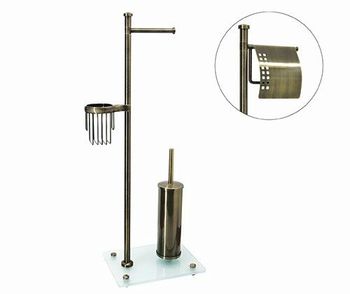 K-1234 Комбинированная напольная стойка — фото 1, Стойки - набор держателей