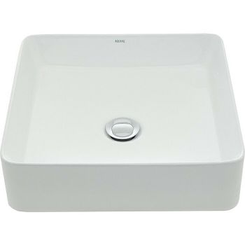 Раковина-чаша AQUAme 40 AQM5008 Белая глянцевая — фото 1, Раковины накладные