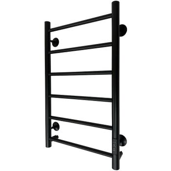 Электрический полотенцесушитель Comfysan Аврора EC-6 70x40 016180 Черный матовый — фото 1, Электрические полотенцесушители