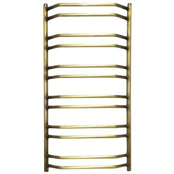 Водяной полотенцесушитель Domoterm Лаура П12 500*985 АБР Античная бронза — фото 1, Водяные полотенцесушители