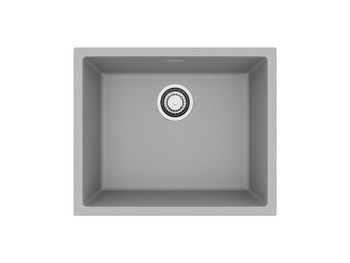 Мойка для кухни ALVEUS OMNI 30 GRANITAL CONCRETE-G81 550x450x198 с сифоном 1145083 — фото 1, Кухонные мойки