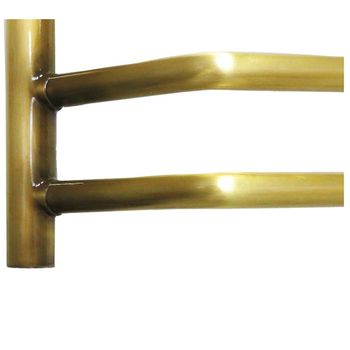 Водяной полотенцесушитель Domoterm Лаура П6 500*800 АБР Античная бронза — фото 3, Водяные полотенцесушители