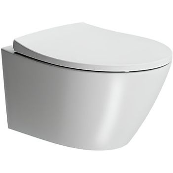 Унитаз GSI Modo 981609 подвесной Белый матовый без сиденья — фото 1, Подвесные унитазы