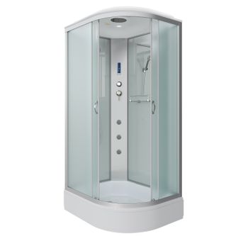 Душевая кабина Niagara Classic NG-33394-14LF (130х90х215) средний поддон(26см),стекло матовое,4 мест — фото 1, Душевые кабины