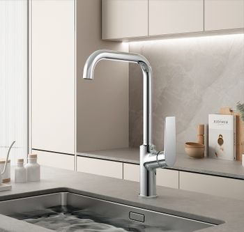 Смеситель для кухни Belz B533 B70533 Хром — фото 4, Смесители для кухни