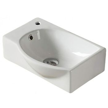 Раковина CeramaLux 40 78404R Белая — фото 1, Мини-раковины