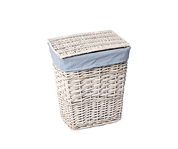 Lippe WB-450-S Плетеная корзина для белья с крышкой — фото 1, Корзины для белья
