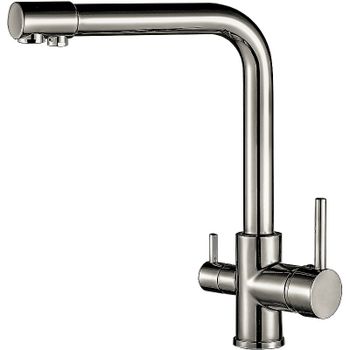 Смеситель для кухни Boch Mann Laura BN BM10423 Никель — фото 1, Смесители для кухни