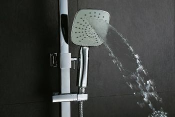 Душевая система Lemark Tropic LM7005C Хром — фото 3, Душевые стойки