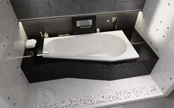 Акриловая ванна Riho Delta 150x80 B067001005 (BB8100500000000) L без гидромассажа — фото 11, Акриловые ванны