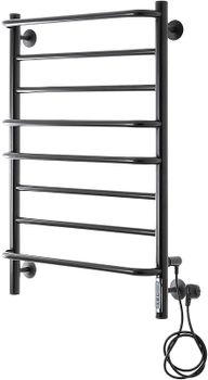 Электрический полотенцесушитель Domoterm Орфей DMT Орфей П8 500x800 EK R Черный матовый — фото 4, Электрические полотенцесушители