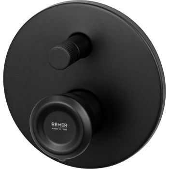 Смеситель для душа Remer Element ET09HNO Черный матовый — фото 1, Смеситель для душа