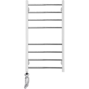 Электрический полотенцесушитель Domoterm Куба П8 400x800 EL Хром — фото 1, Электрические полотенцесушители