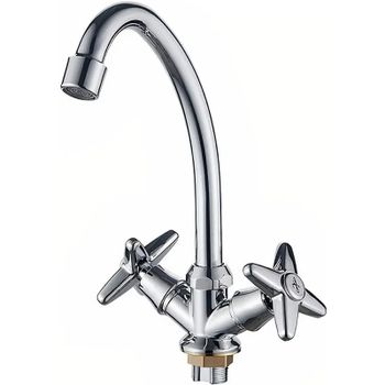 Смеситель для кухни Ledeme H20 4920L Хром — фото 1, Смесители для кухни