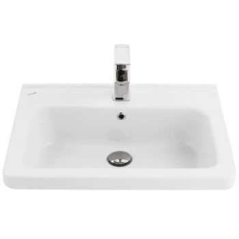 Раковина Creavit Ipek 60 IP060-00CB00E-0000 Белая — фото 1, Раковины встраиваемые сверху