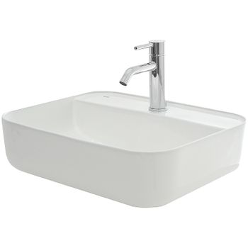 Раковина AQUAme 50 AQM5001 Белая глянцевая — фото 3, Раковины накладные