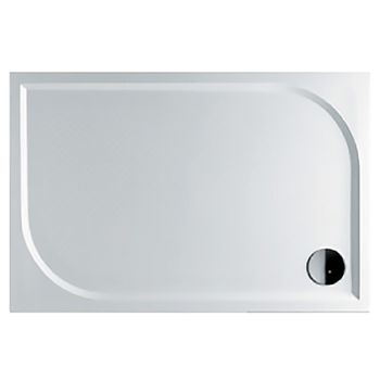 Душевой поддон из искусственного камня Riho Kolping 80x100 D004006005 (DB3100500000000) Белый с анти — фото 1, Душевые поддоны из искусственного камня