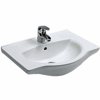 Раковина Hatria Sophie 56 Y0HG01 Белая — фото 1, Раковины подвесные