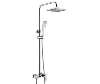 A17702 Душевой комплект со смесителем — фото 1, Душевые стойки