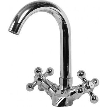 Смеситель для раковины Сантаком StOmega 1119 Хром — фото 1, Смесители для раковины