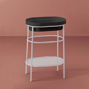 Раковина Artceram Fuori 60 TFL033 17 00 Черная матовая — фото 2, Раковины встраиваемые сверху