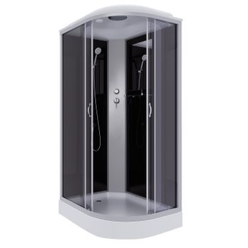 Душевая кабина Niagara Classic NG-3512-14L (120х80х215) низкий поддон(13см),стекло тонированное,3 ме — фото 1, Душевые кабины