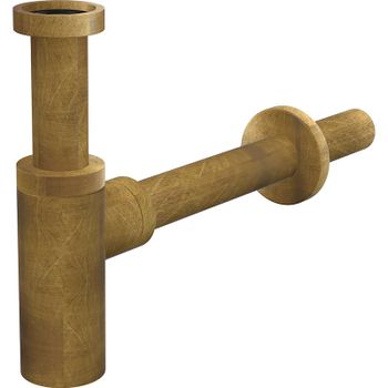 Сифон для раковины Alcaplast Design A400ANTIC Бронза — фото 1, Сифоны для раковины