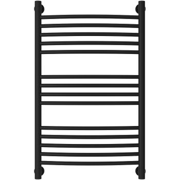 Водяной полотенцесушитель Сунержа Богема+ выгнутая 800х500 31-0221-8050 Черный матовый — фото 1, Водяные полотенцесушители