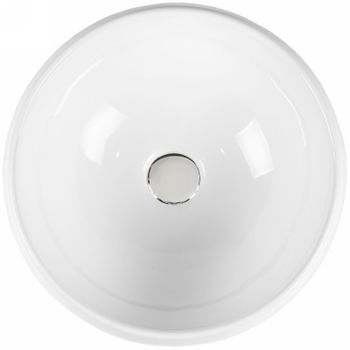 Раковина-чаша Bond 39 S52-390 Белая глянцевая — фото 5, Раковины накладные