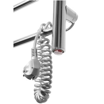 Электрический полотенцесушитель Domoterm Аврора DMT 109-6 40x80 EK R Хром — фото 3, Электрические полотенцесушители