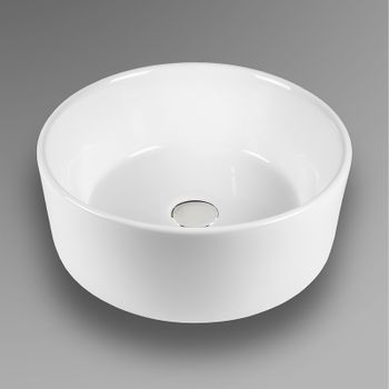 Раковина-чаша Bond 39 S53-390 Белая глянцевая — фото 2, Раковины накладные